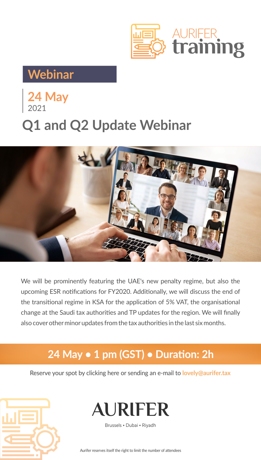 Q1 and Q2 2021 Tax Update Webinar