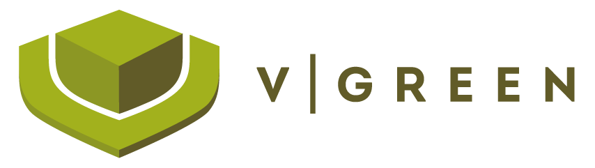 V-Green logo