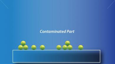 Contaminated surface